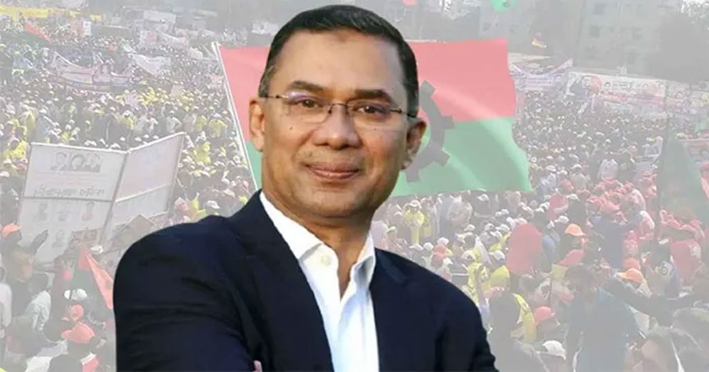 রাতে সিলেট যাচ্ছেন তারেক রহমান, কাল থেকে শুরু নির্বাচনী প্রচারণা