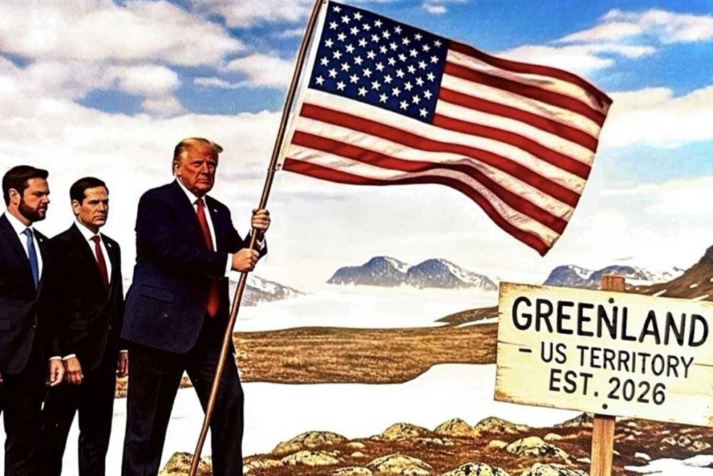 ভারচুয়ালি গ্রিনল্যান্ড দখল!