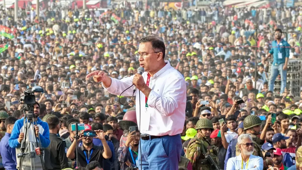 স্বৈরাচারের পতন হয়েছে, এখন সময় দেশ গড়ার: তারেক রহমান